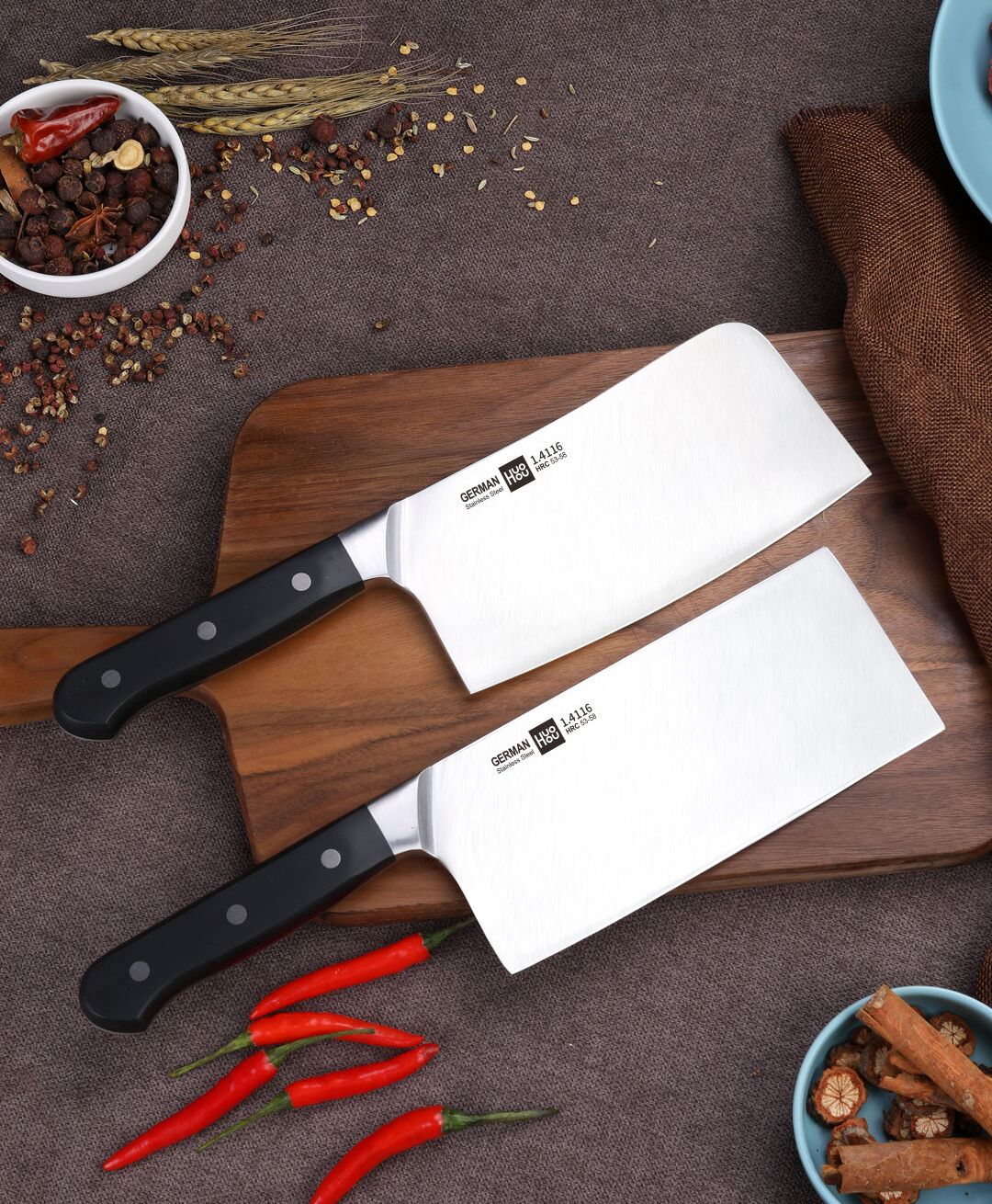 Кухонный нож Xiaomi Huo Hou Fire Molybdenum Vanadium Steel Kitchen Knife