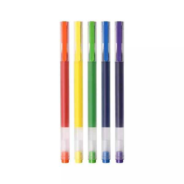 Набор гелевых ручек Xiaomi MI Jumbo Colourful Pen MJZXB03WC 5 шт. - 2