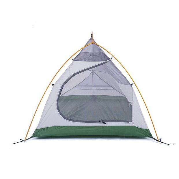 Палатка сверхлегкая Naturehike Сloud Up 1 Updated NH18T010-T, 210T  одноместная с ковриком, зеленая, 6927595730539 - 1