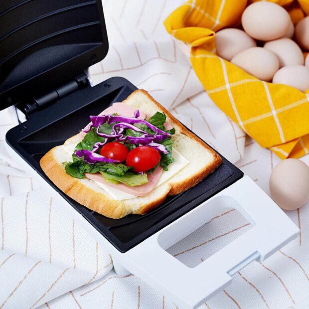 Сэндвичница Pinlo Mini Sandwich Machine PL-S042W1H (White) - 2