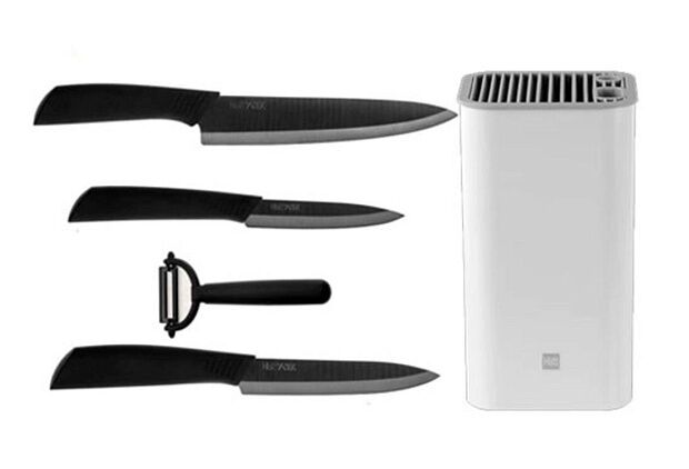 Набор ножей c подставкой HuoHou Nano Ceramic Knifes Set 5in1 - 3