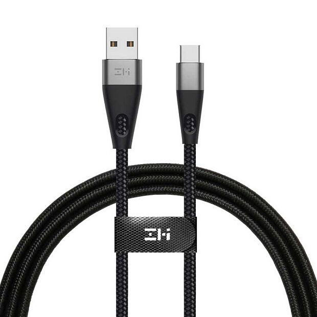 Кабель ZMI USB/Type-C 100 см AL706 (Black) - 1
