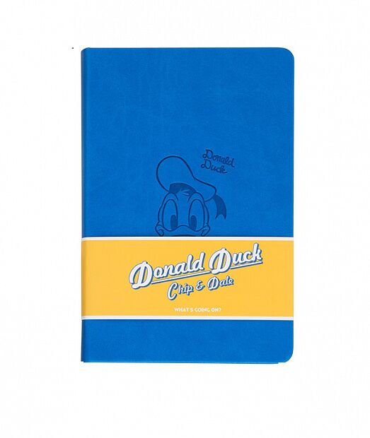 Записная книжка Guangbo Donald Duck Leather Face A5 (Blue/Синий) - 1