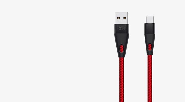 Кабель ZMI USB/Type-C 100 см AL706 (Red) - 6