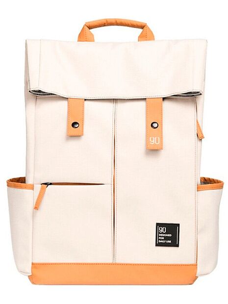 Xiaomi 90 Points Vitality College Casual Backpack (White) - 1