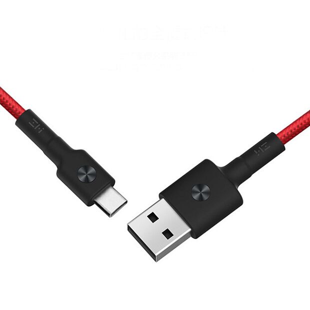 Кабель ZMI USB/Type-C 200 см AL431 (Red) - 6