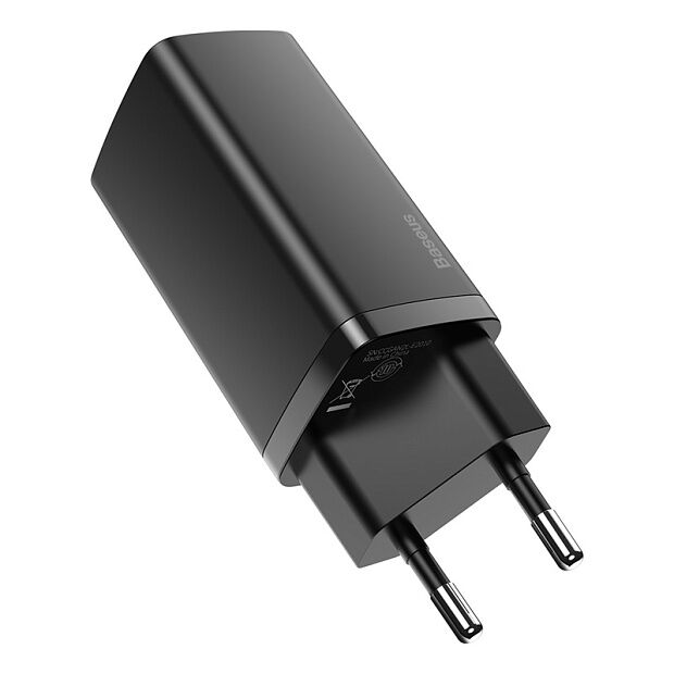 Зарядное устройство BASEUS GaN2 lite USBUSB-C, 3A, 65W, черный (CCGAN2L-B01) - 4