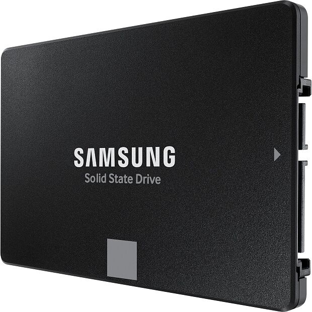 Твердотельный накопитель Samsung SSD 870 EVO, 4000GB, 2.5 7mm, SATA3, 3-bit MLC, IOPs 98 000/88 000, DRAM buffer 4096MB, TBW 2400 - 3