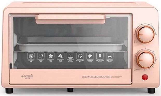 Мини-печь Deerma Electric Oven DEM-EO101S (Pink) - 5