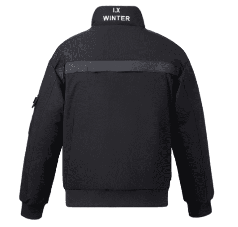 Куртка Urevo Men's Tooling Collar Down Jacket (Black/Черный) - 2