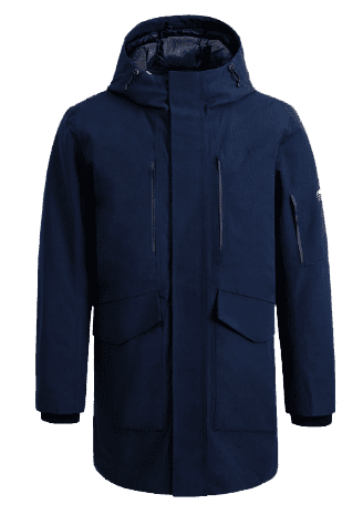 Куртка Xiaomi Cotton Smith Long-Term Three-In-One Cold Down Jacket (Blue/Синий) - 1