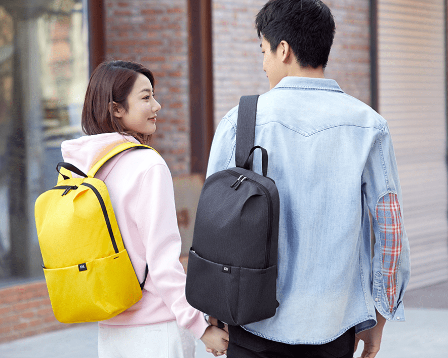 Форма модели рюкзака Xiaomi Mi Bright Little Backpack 