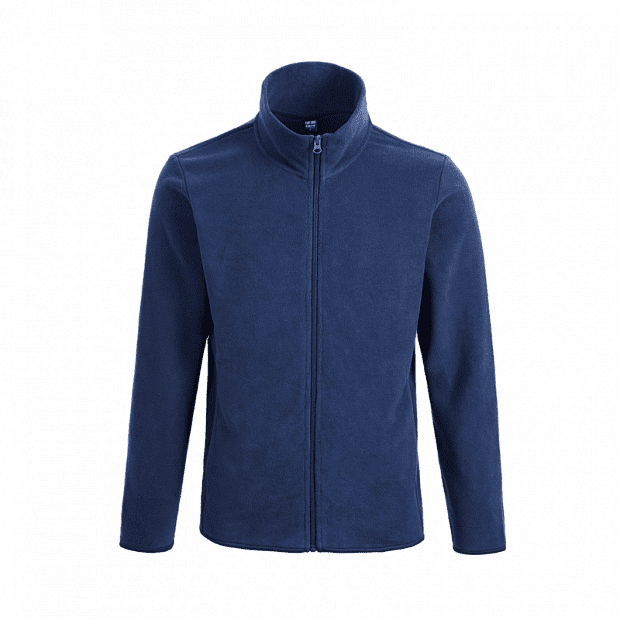 Xiaomi CottonSmith Fleece Zipper Jacket Men's Section (Blue) 