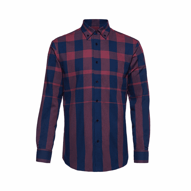 Рубашка с длинным рукавом Matchu Code Is Still Cashmere Shirt (Dark-Red/Темно-Красный) 
