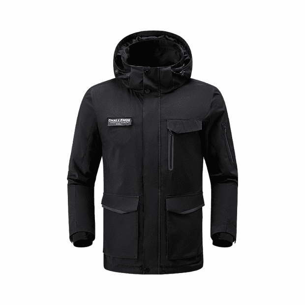 Куртка Uleemark Men's Multi-Function Super Storage Travel Jacket (Black/Черный) 