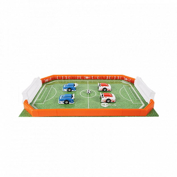 Настольный футбол (4 машины) Hexbug Football Green Field Happy Family Set (Green/Зеленый) - 1